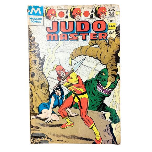 Modern Comics Judomaster #98 (1977) Vintage Comic Book - Picture 1 of 6
